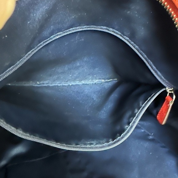 COACH Color Block Hobo Bag F24369 Vermillion Park Orange - Picture 11 of 16